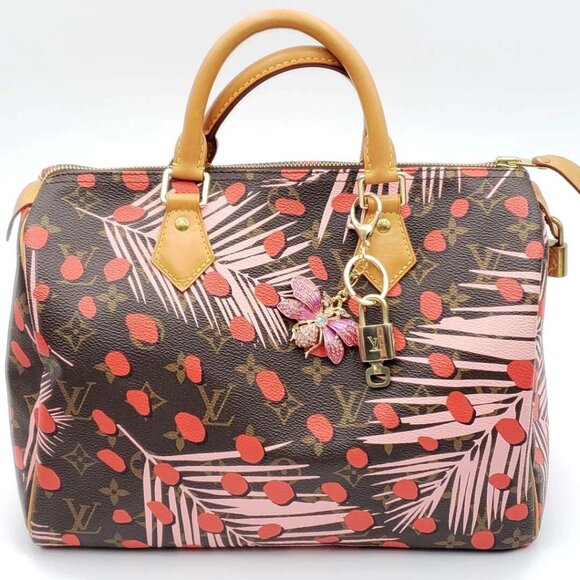 Authentic Louis Vuitton Lock & Key with unbranded Bagcharm, Keycharm, Keychain - Picture 9 of 9